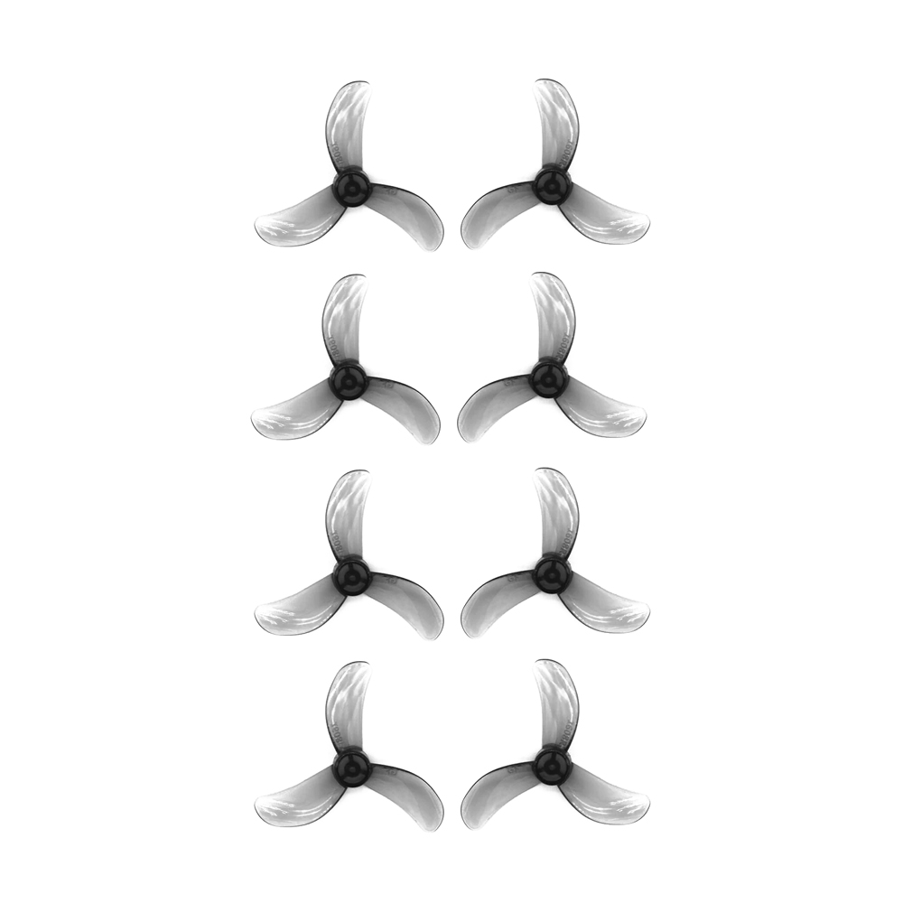 Gemfan 40mm 1608 3-Blade Polycarbonate Propeller (Set of 8) - 1.5mm