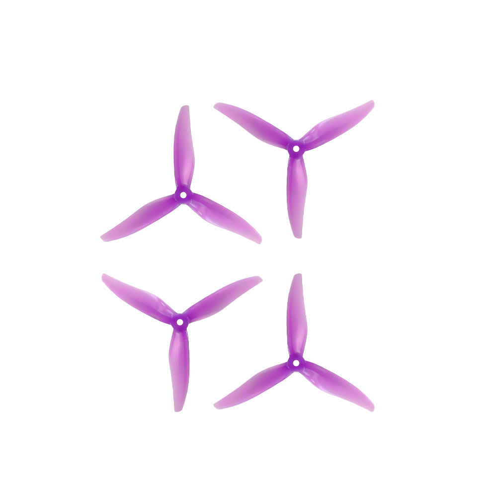 Gemfan 51377 MAX FPV Propellers, 2CW+2CCW, Durable 3-Blade