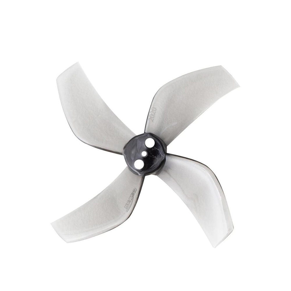Gemfan D51 Ducted Durable 4 Blade (Set of 8) - Clear Gray