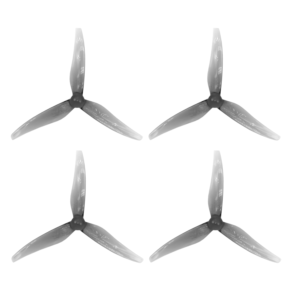 Gemfan Hurricane Durable Tri Blade SL 5125 Propellers (2CW + 2CCW)