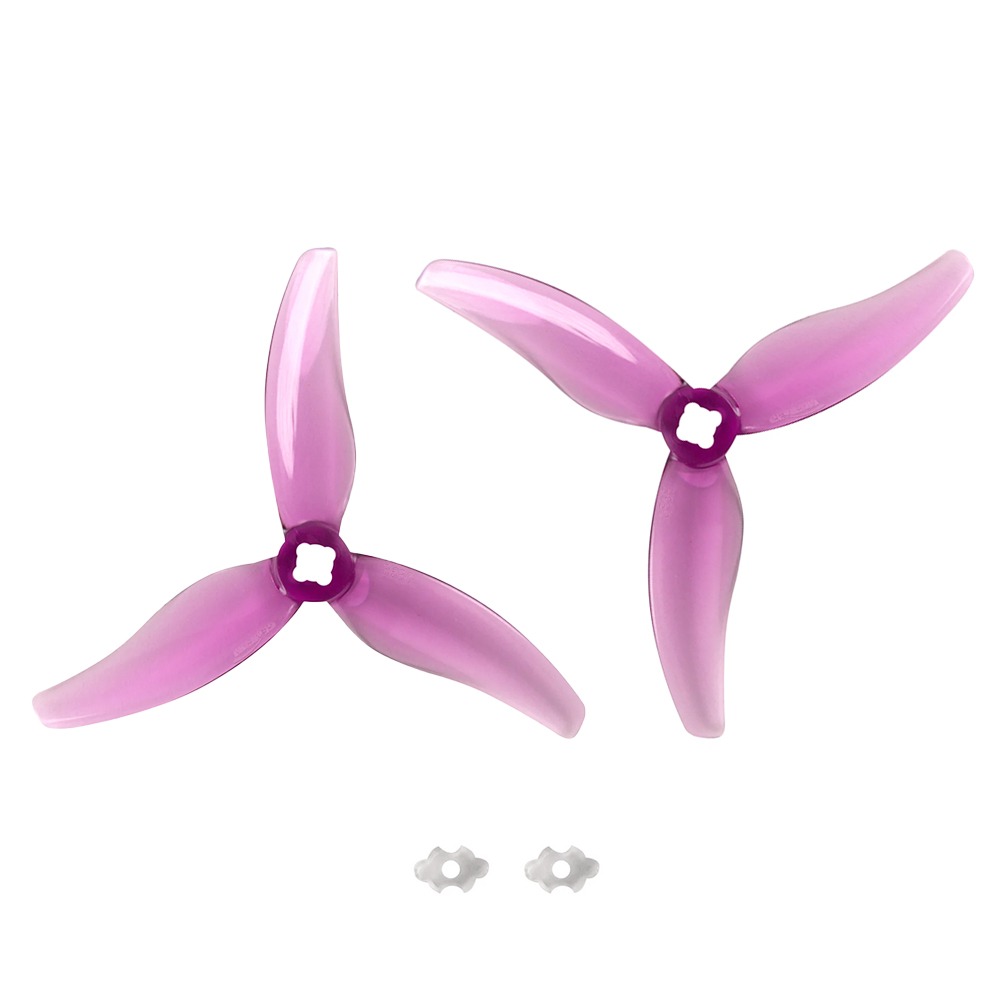 Gemfan Hurricane 3520 3-Blade Propeller w/ Adapters (Set of 4)