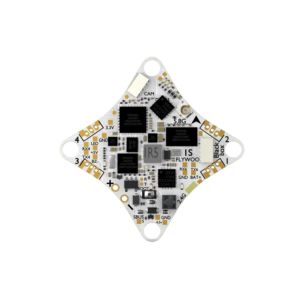Flywoo GOKU ERVT 5-in-1 AIO - F405 FC + 1S 5A ESC + 400mw VTX + ELRS RX + OSD