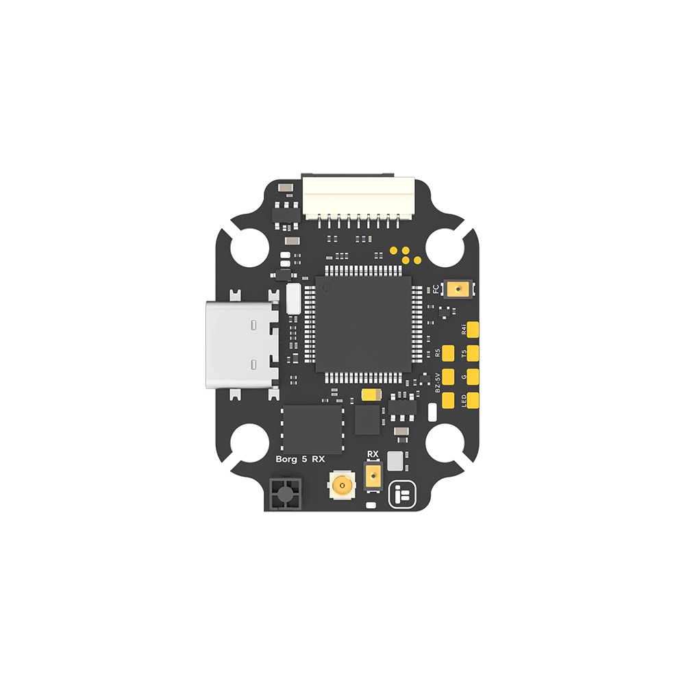 iFlight Borg 5S F4 Flight Controller w/ ELRS 2.4GHz Rx - ICM42688 - 20x20