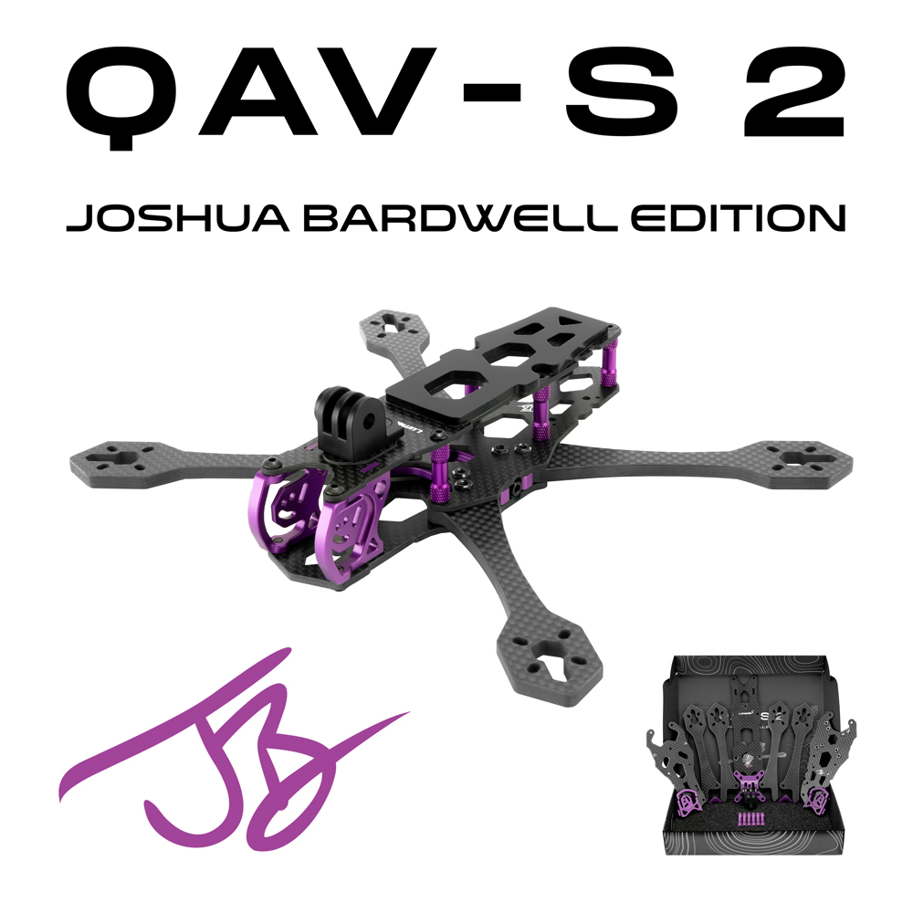 Lumenier Lumenier QAV-S 2 Joshua Bardwell SE 5” Frame Kit