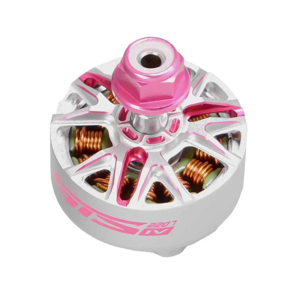 RCINPower GTS V4 2207 1960KV Silver & Pink Motor