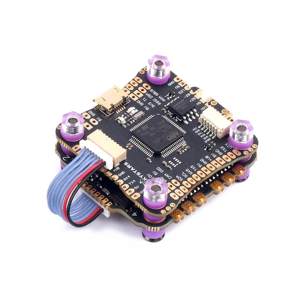 SkyStars Fly Tower Stack - F4 FC + KO55 55A 3-6S 4-in-1 BLHeli_S