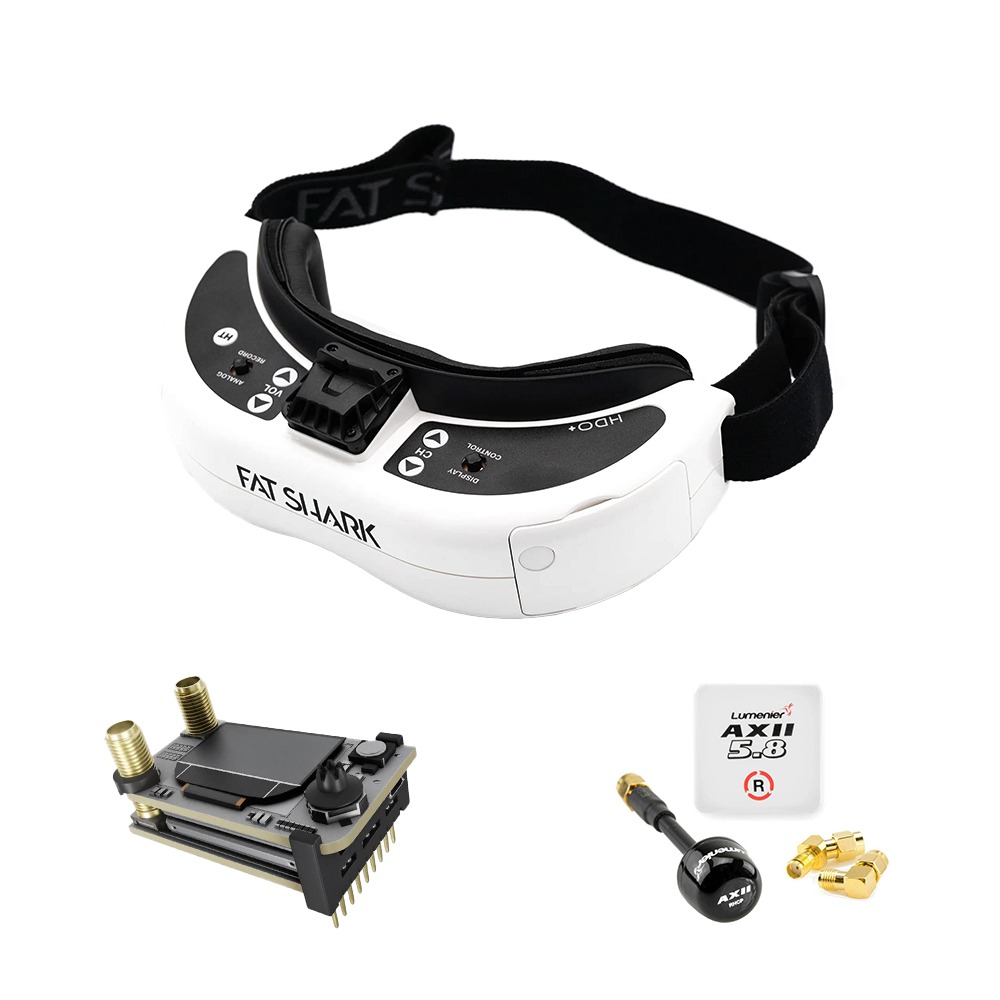 Ultimate FPV Bundle V2 - Fat Shark HDO Plus, rapidFIRE, + Lumenier
