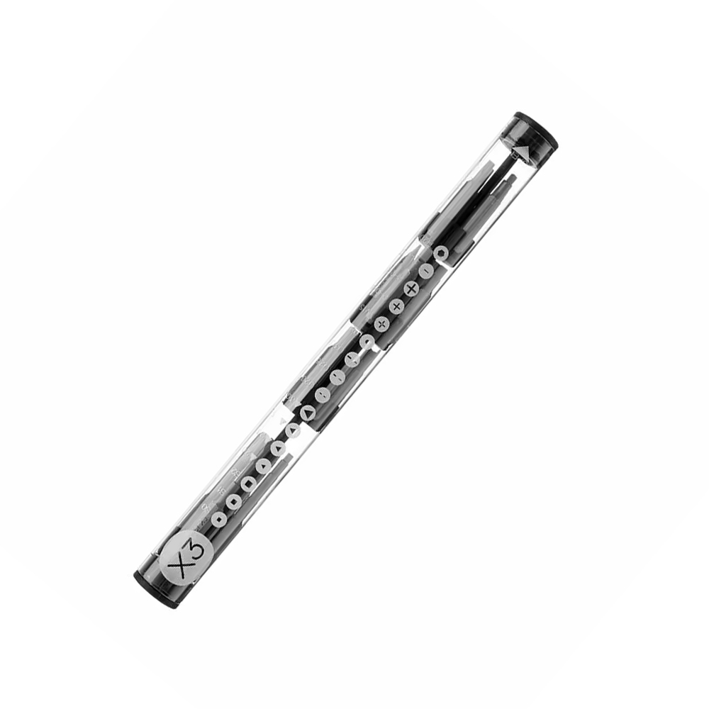 X3 Screwdriver Bit Set 16pcs