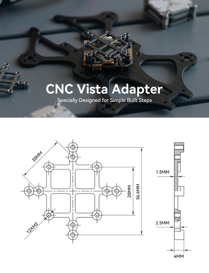 BETAFPV-CNC-Vista-Adapter