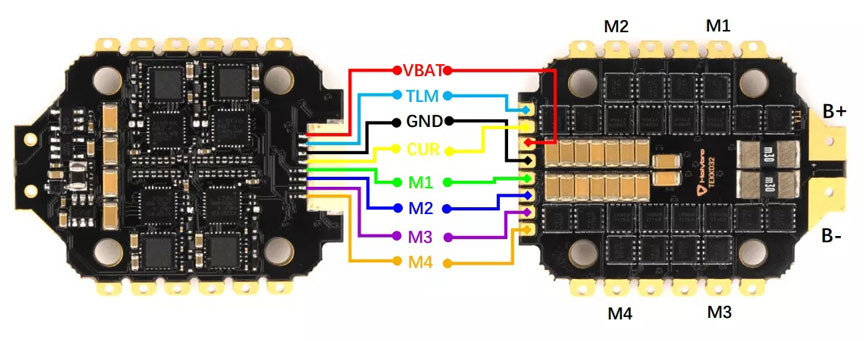 Tekko32 F4 4in1 mini 45A ESC