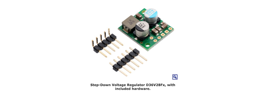 Pololu 9V, 2.6A Step-Down Voltage Regulator With Included Hardware