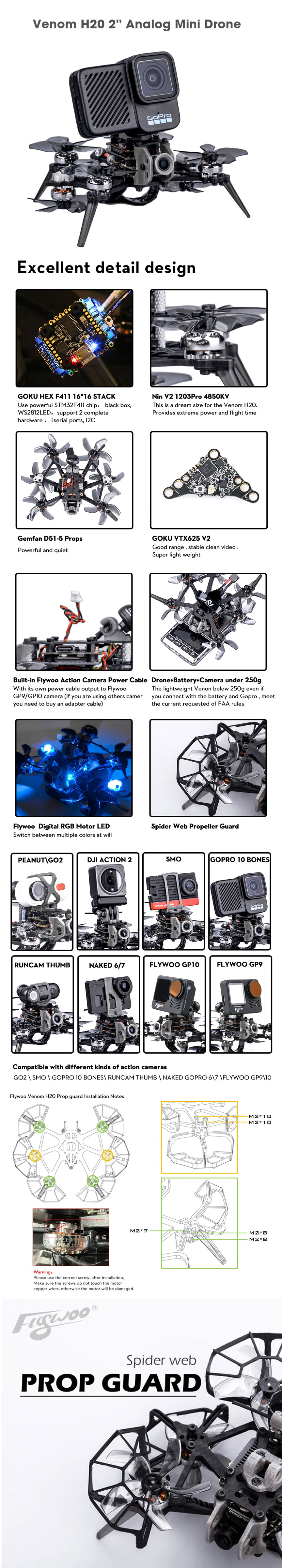 Flywoo Venom H2O Analog