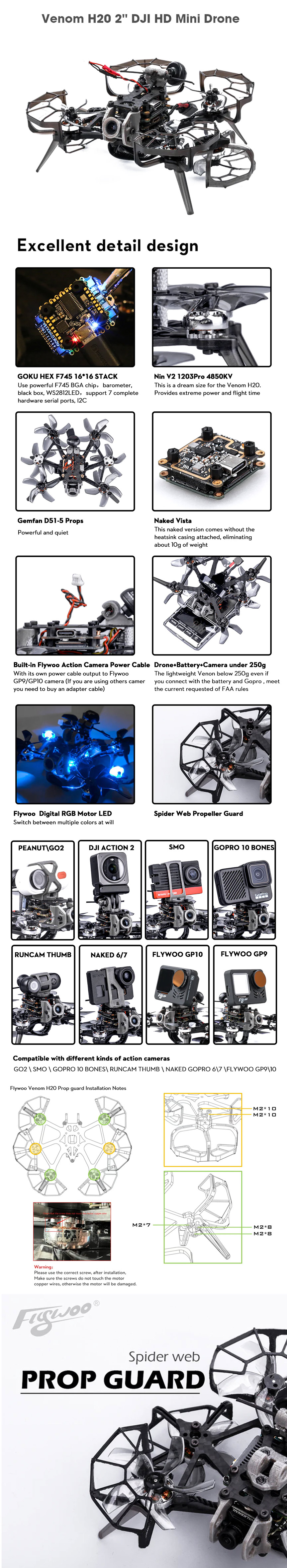 Flywoo Venom H2O