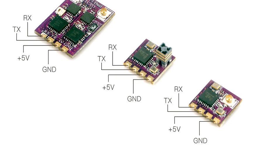 2.4G ELRS EP1 EP2 EP1DUAL TCXO Receiver