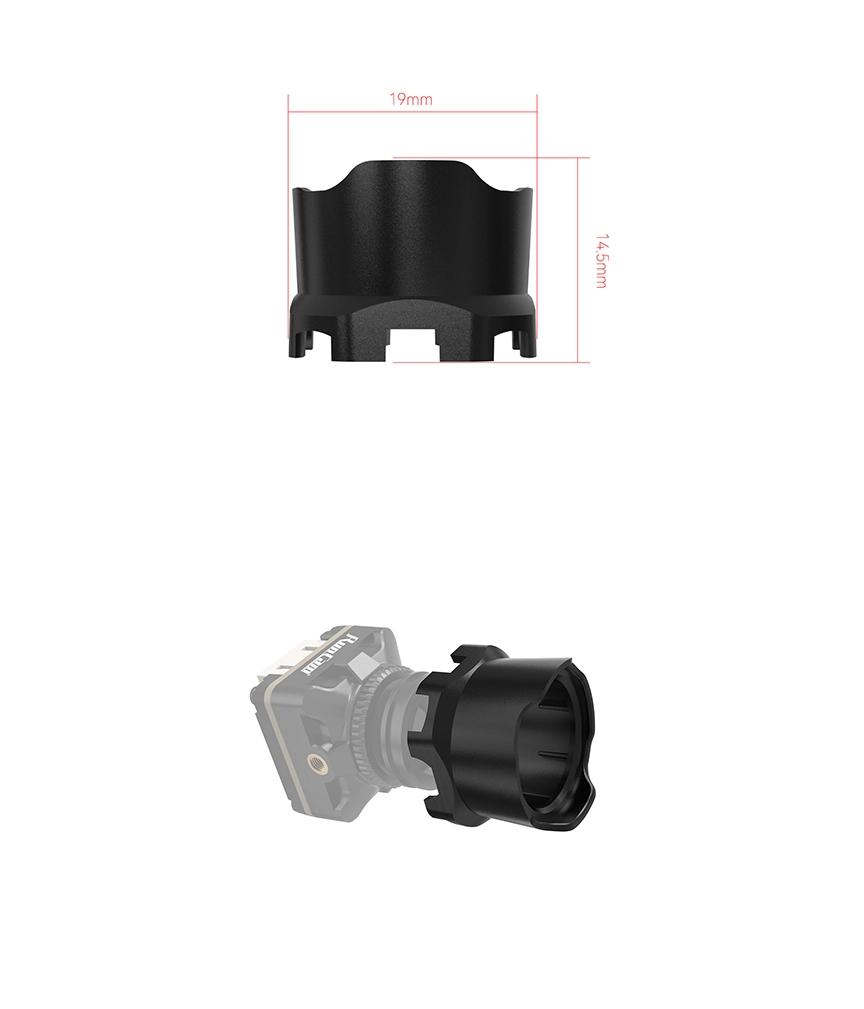 RunCam Lens Hood For Phoenix 2/Phoenix 2 SE/Wasp infographic