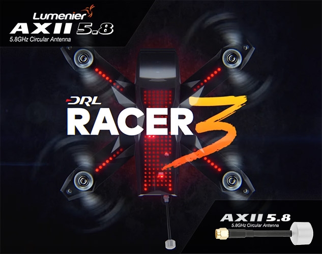 Lumenier AXII Antenna Official Antenna of DRL