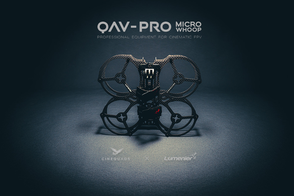 Lumenier QAV-PRO Micro Whoop 2.5" Cinequads Edition