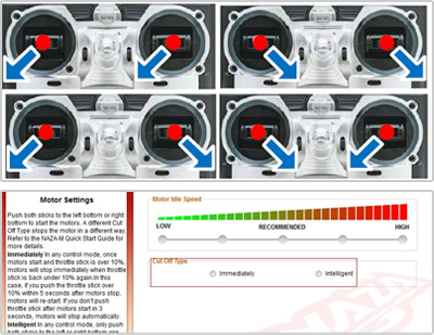 MOTOR ARM AND MOTOR DIS-ARM