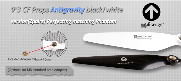 antiGravity props