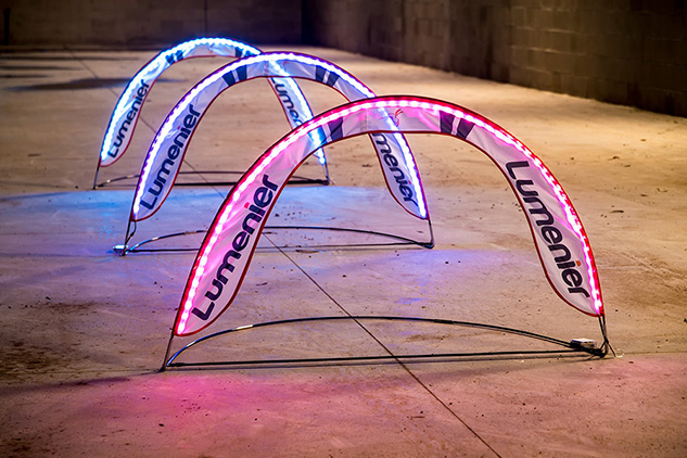 Lumenier Mini RGB LED Pop Up Race Gate